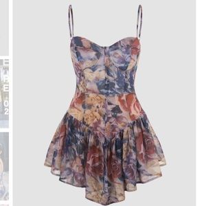 NWT Cider Floral Printed Cami Dress XS